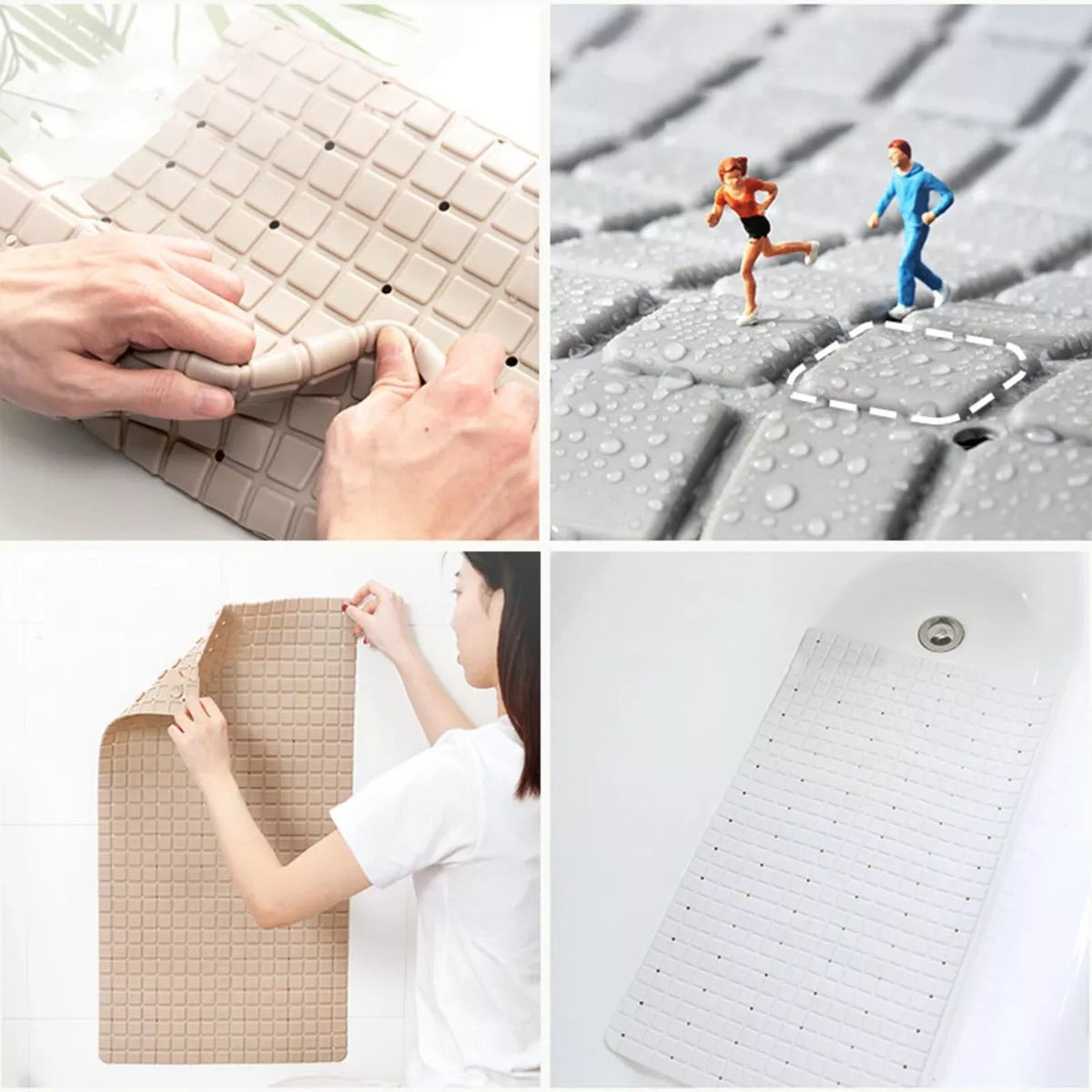 Pvc Bathroom Mat - Antiskid