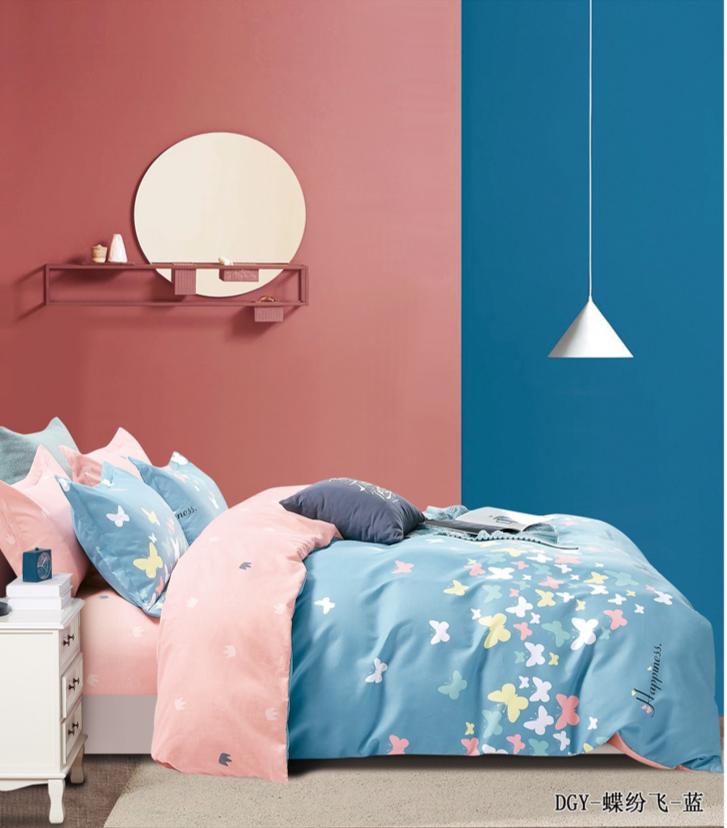 Spring Butterfly Comforter Set 3 pieces - Single