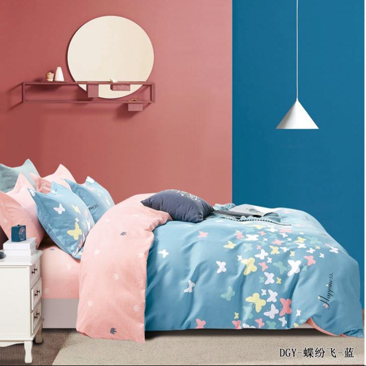 Spring Butterfly Comforter Set 3 pieces - Single