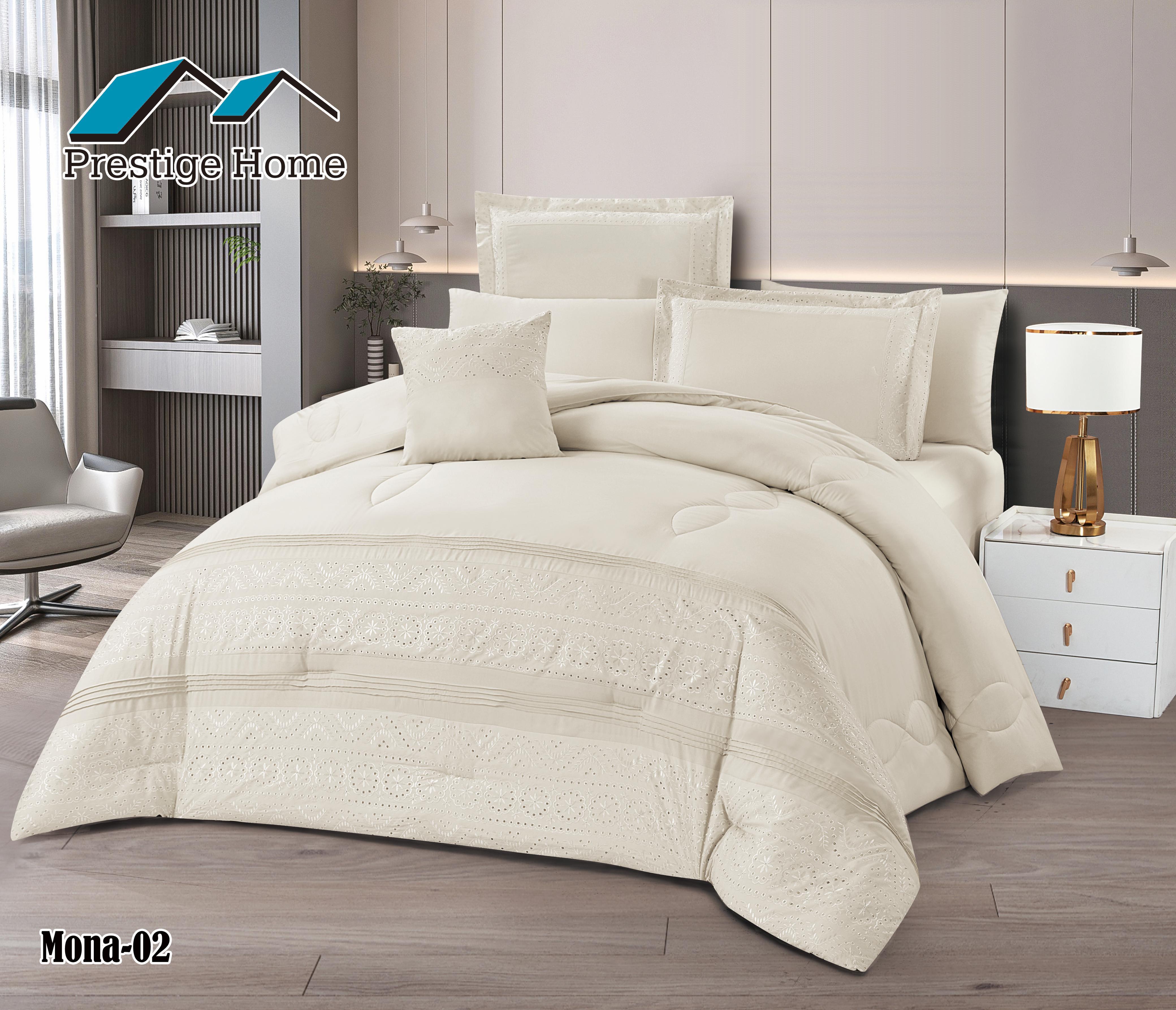 Mona Comforter Set- Double