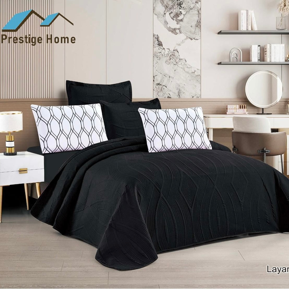 Net Layan Bedspread 4 pieces - Single