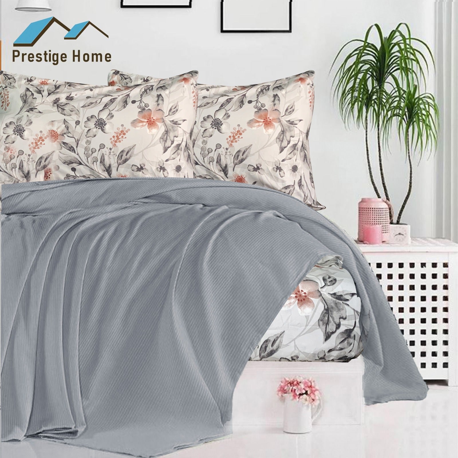 Pique Blanket Set- Single