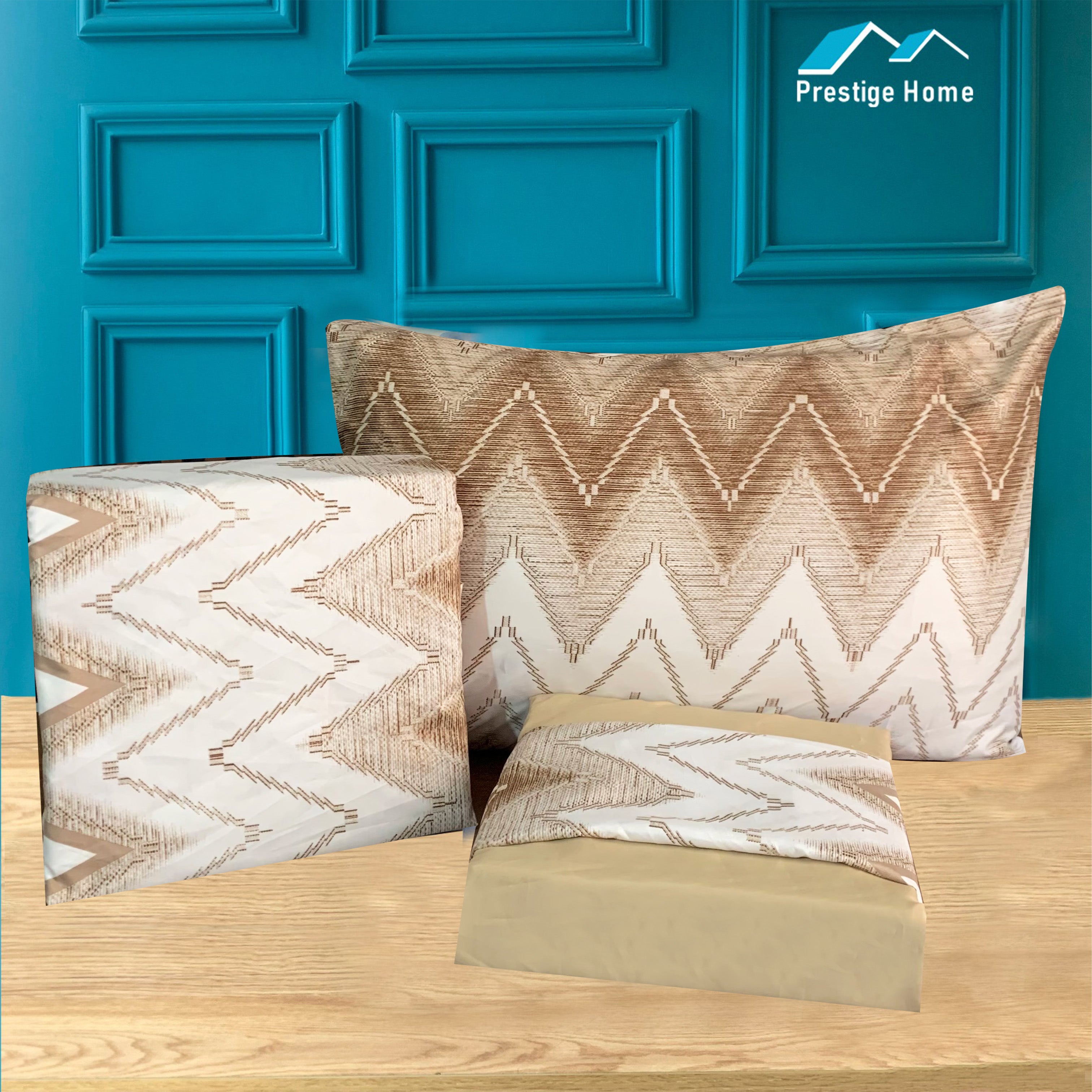 ZigZag Luxe Bedding Set - Double