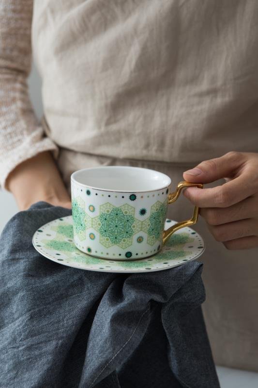 Mint Mosaic Mug