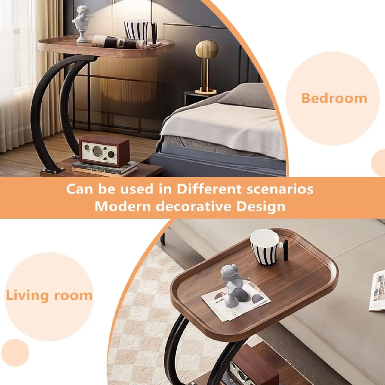 Warenne Wheel End Table