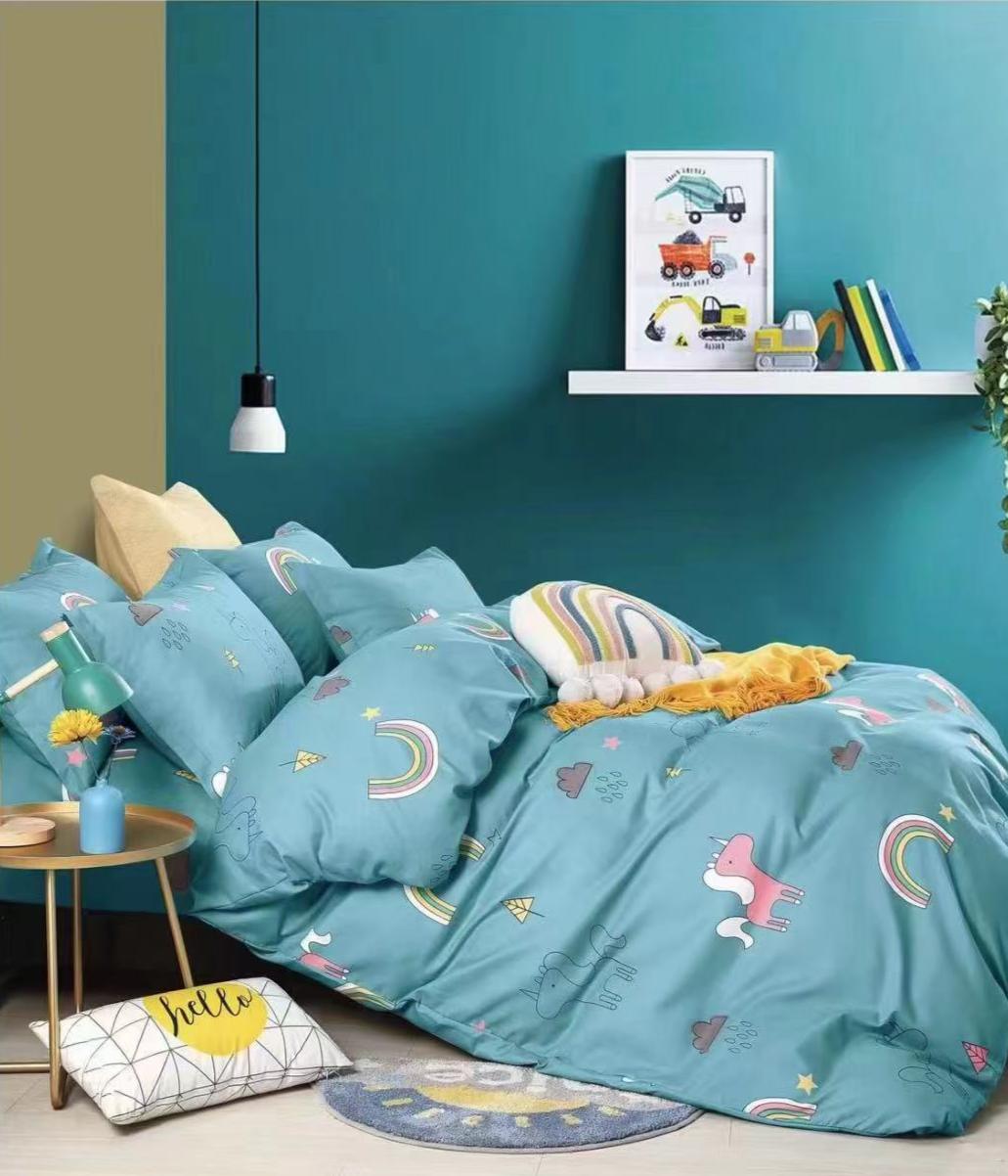 Rainbow Duvet Cover Set - Single