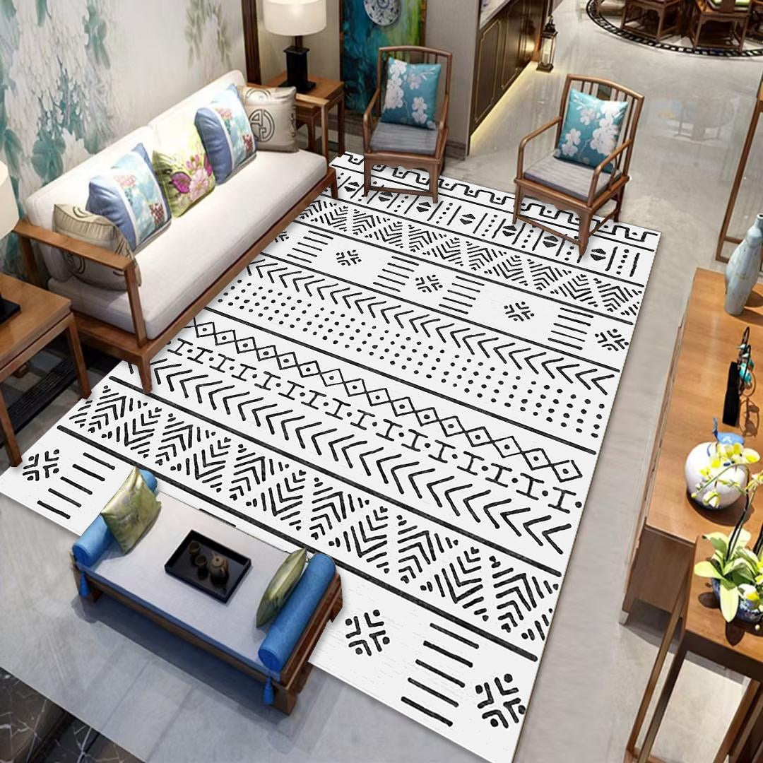 Greek-key Carpet Rug