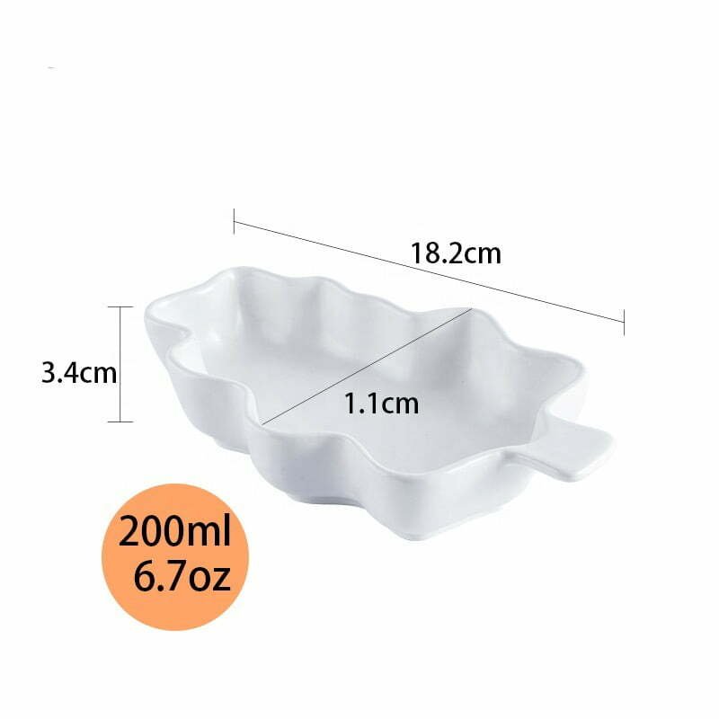Christmas Tree Ceramic Baking Dishes