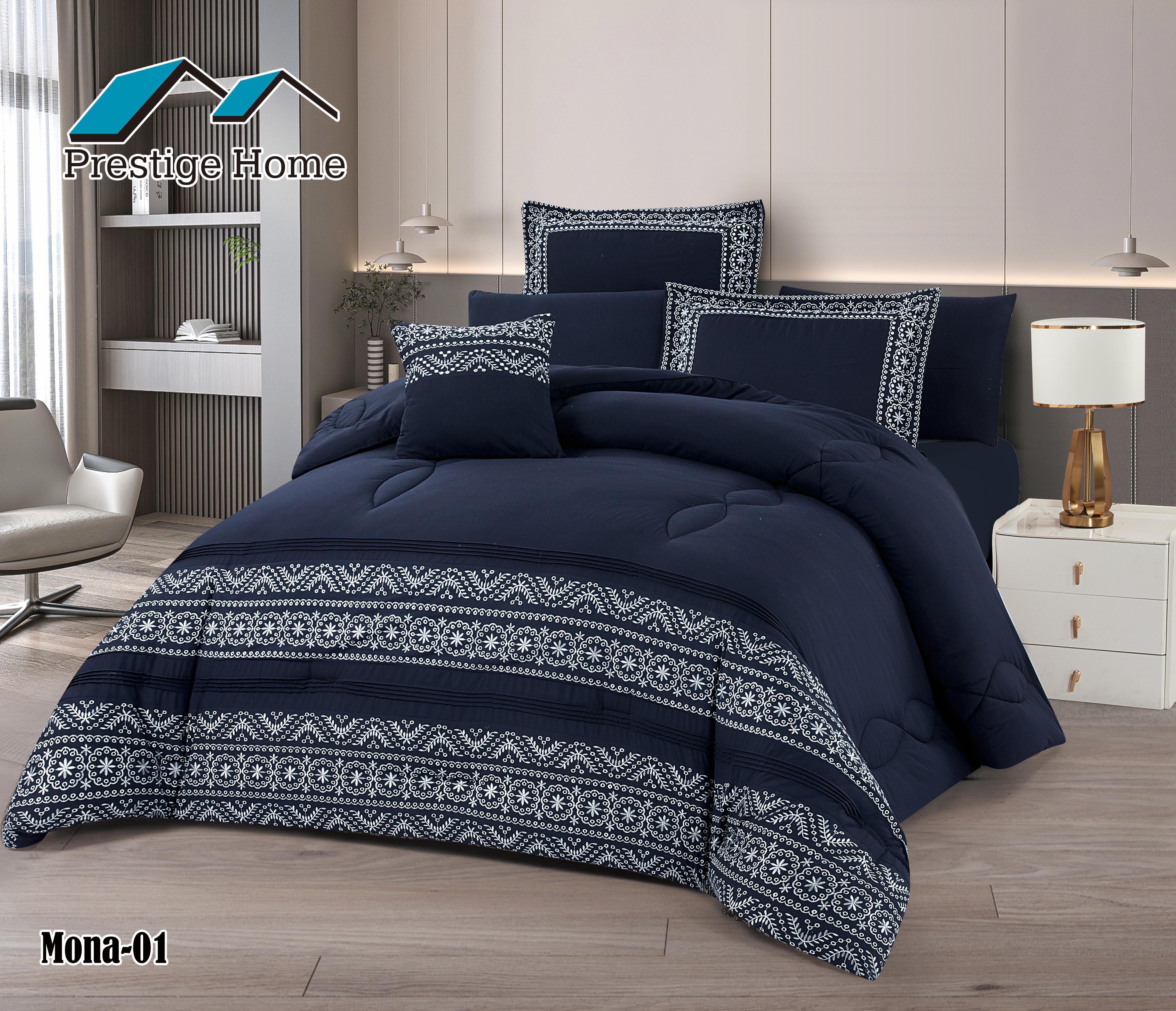 Mona Comforter Set- Double
