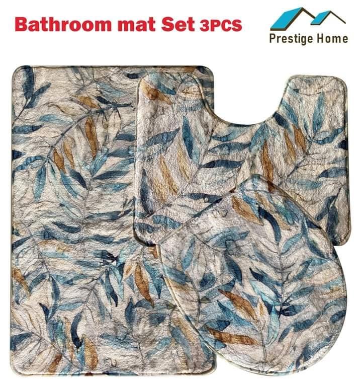 Leaves Bathroom Mat Set