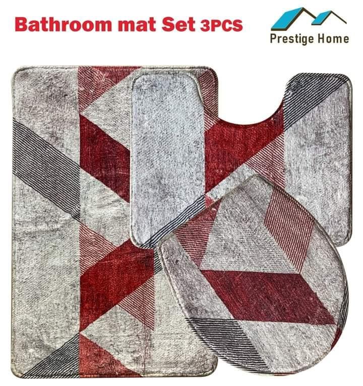 Zen Bathroom Mat Set Digital