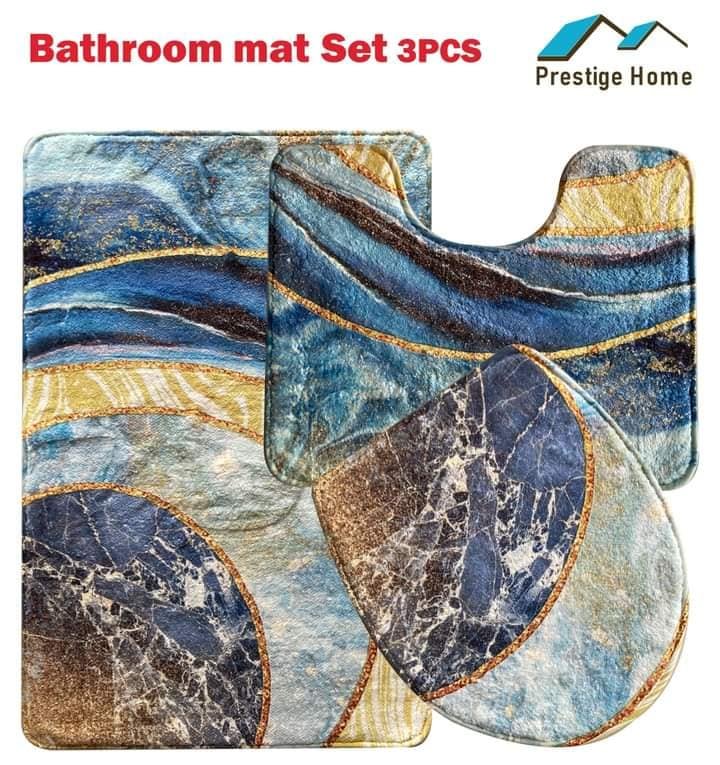 Sereni Bathroom Mat Set