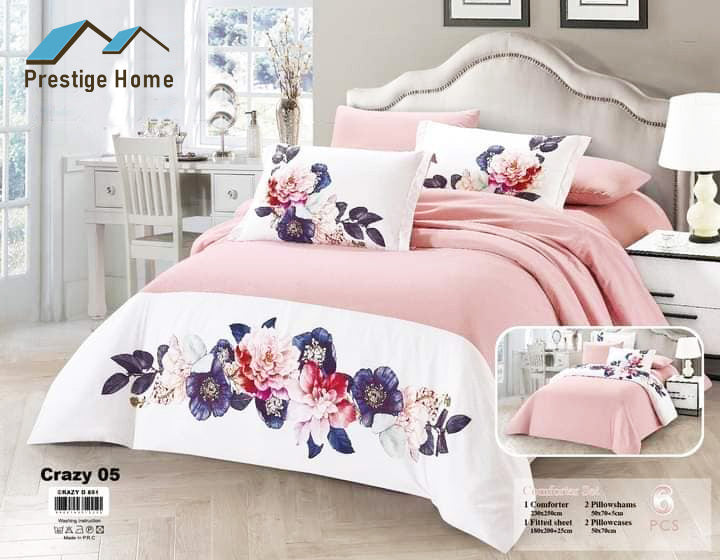 Crazy Bedspread Set - Double