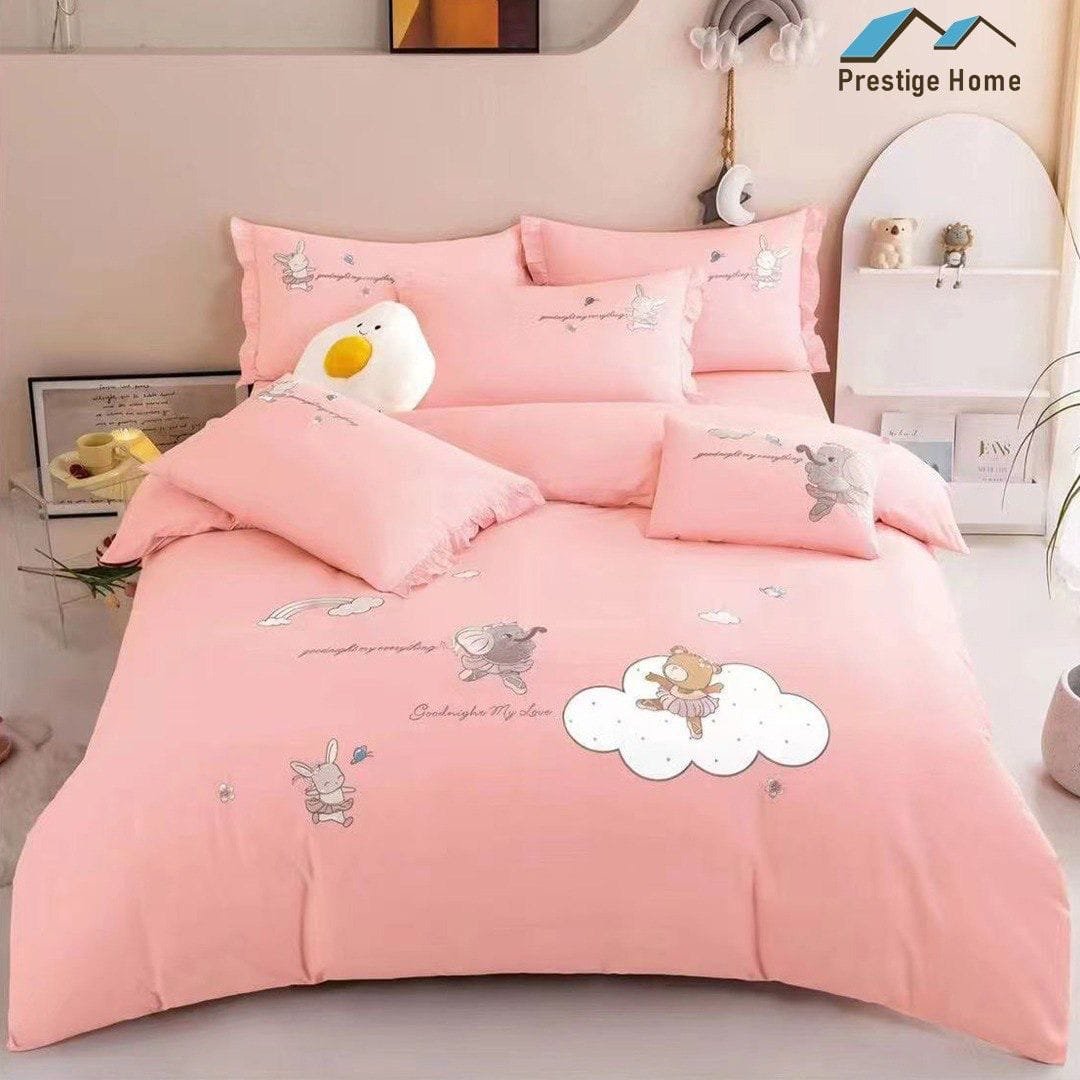 Cotton Cirque Duvet Cover Set - Single