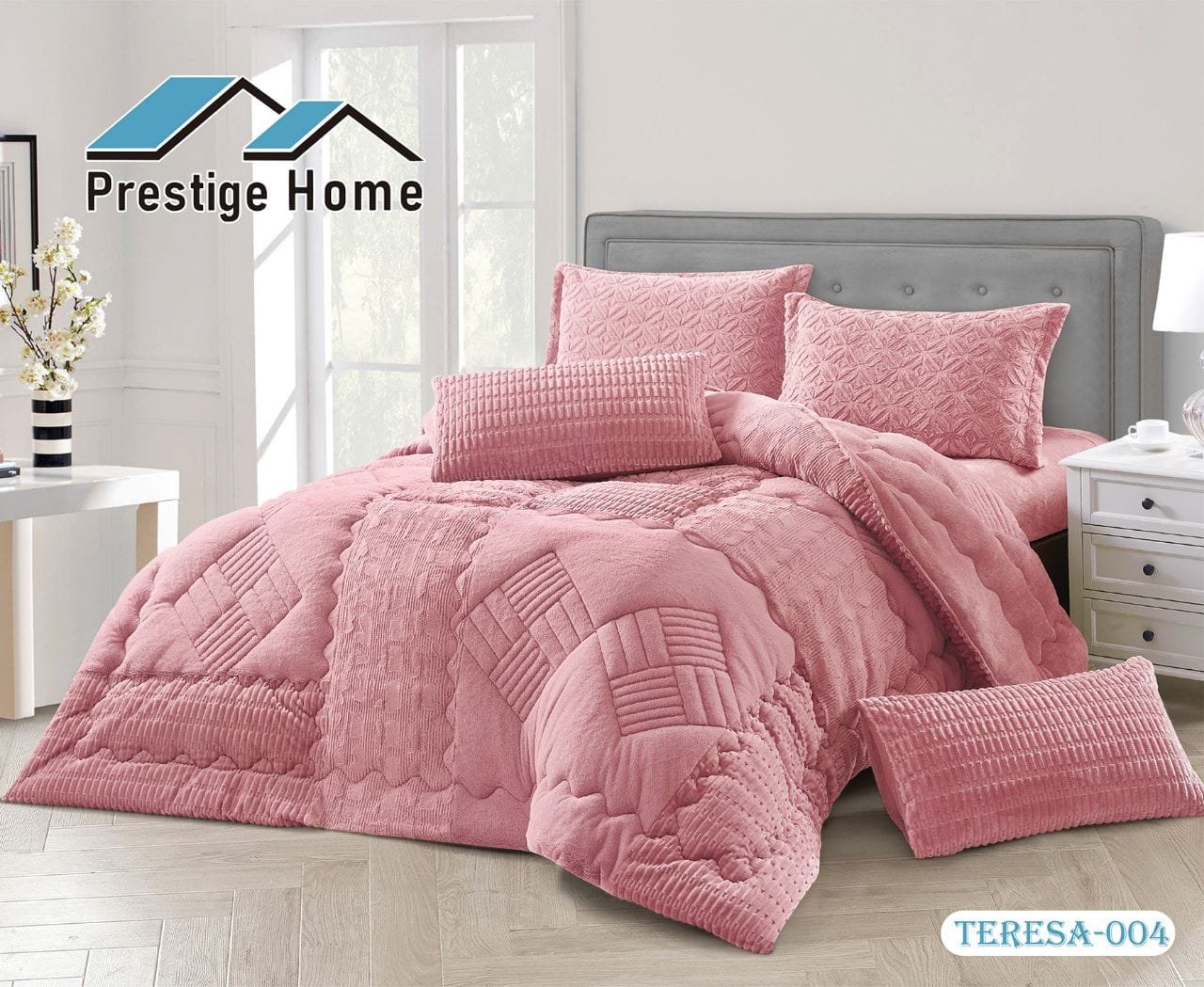 Teresa Comforter Set - Double