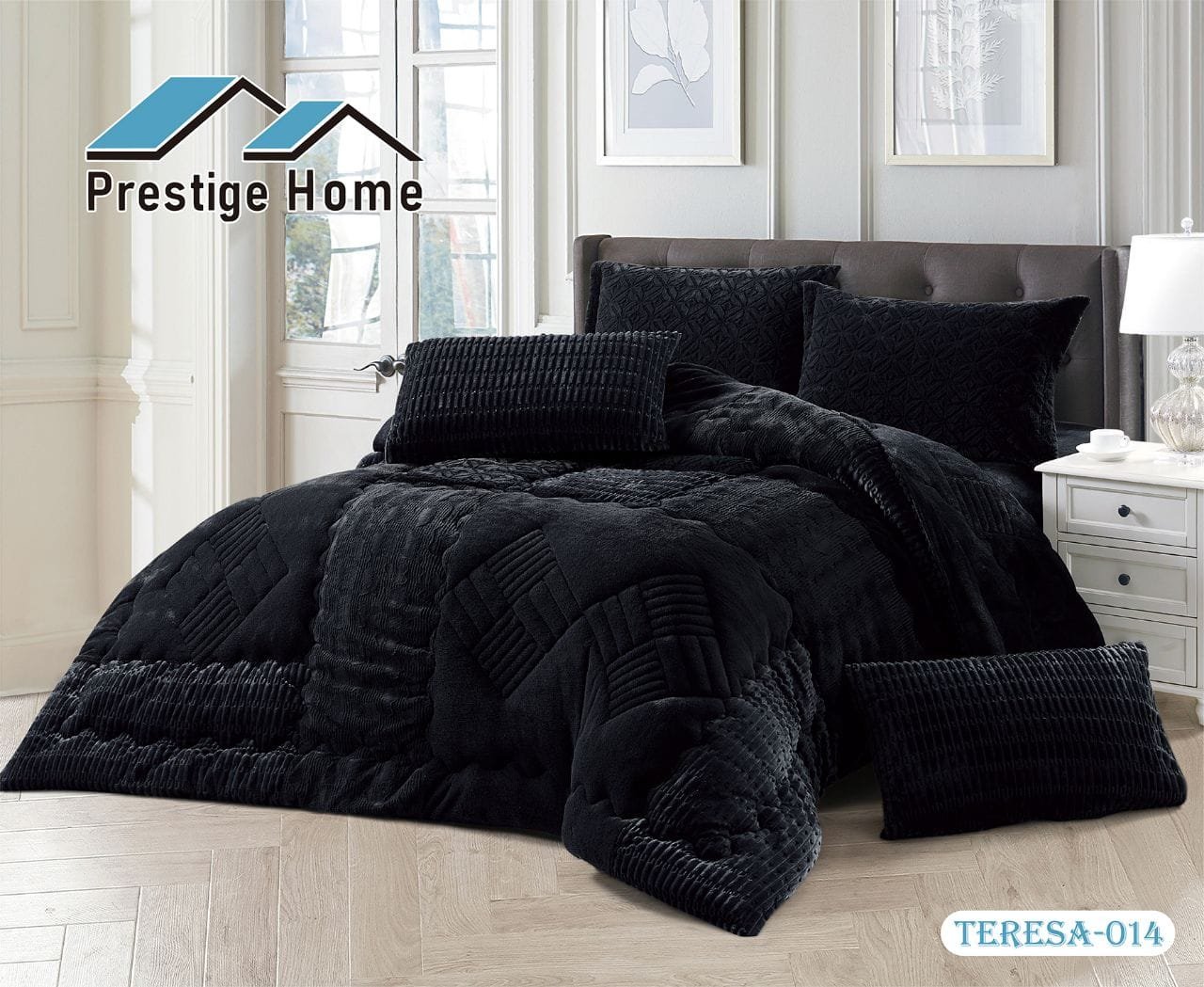 Teresa Comforter Set - Double