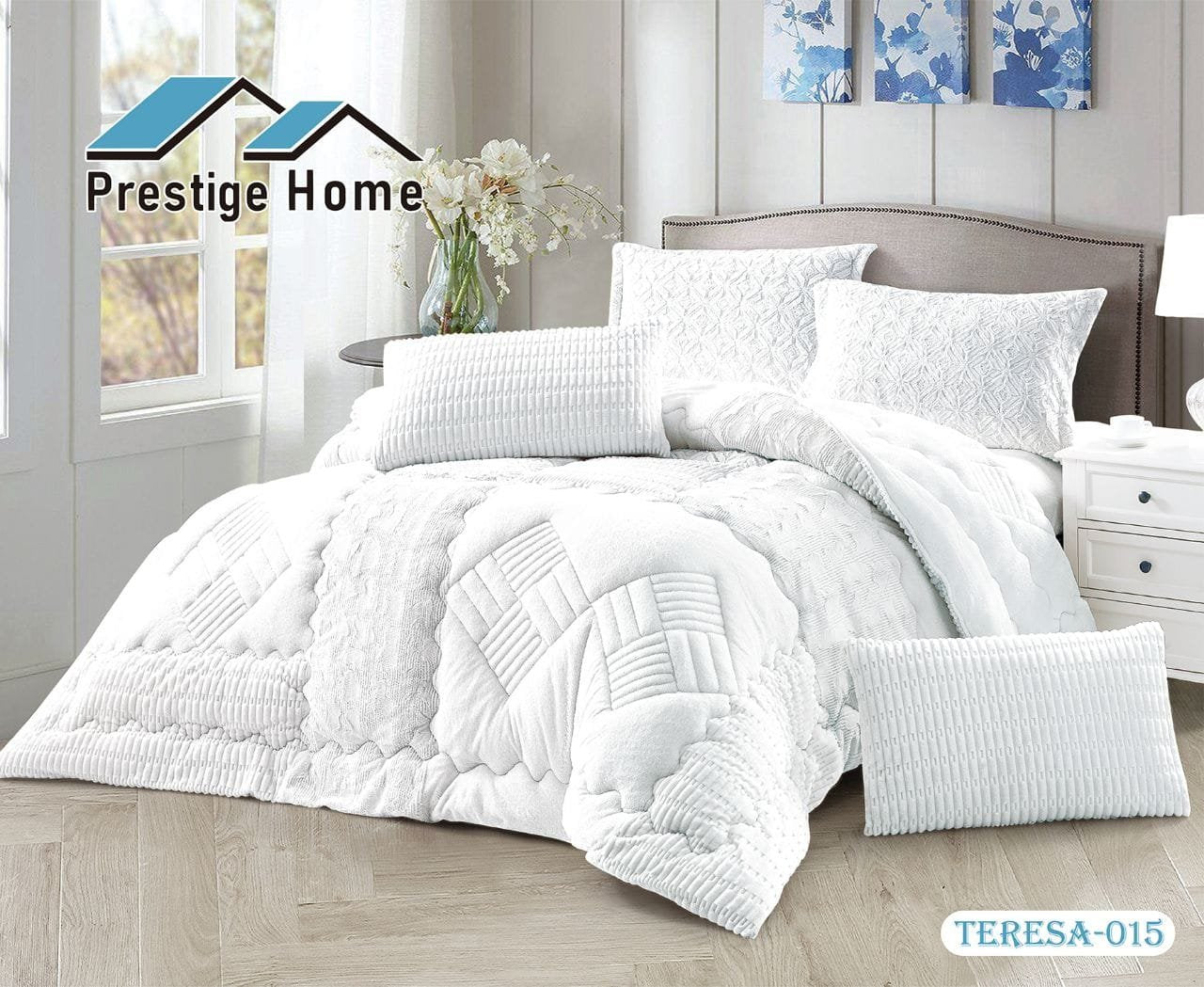 Teresa Comforter Set - Double