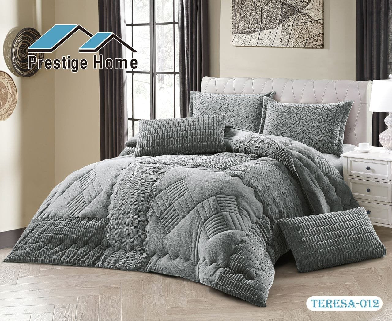 Teresa Comforter Set - Double