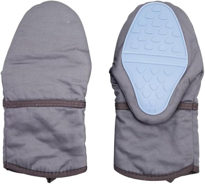 Heat-Resistant Silicone Grip Oven Mitts