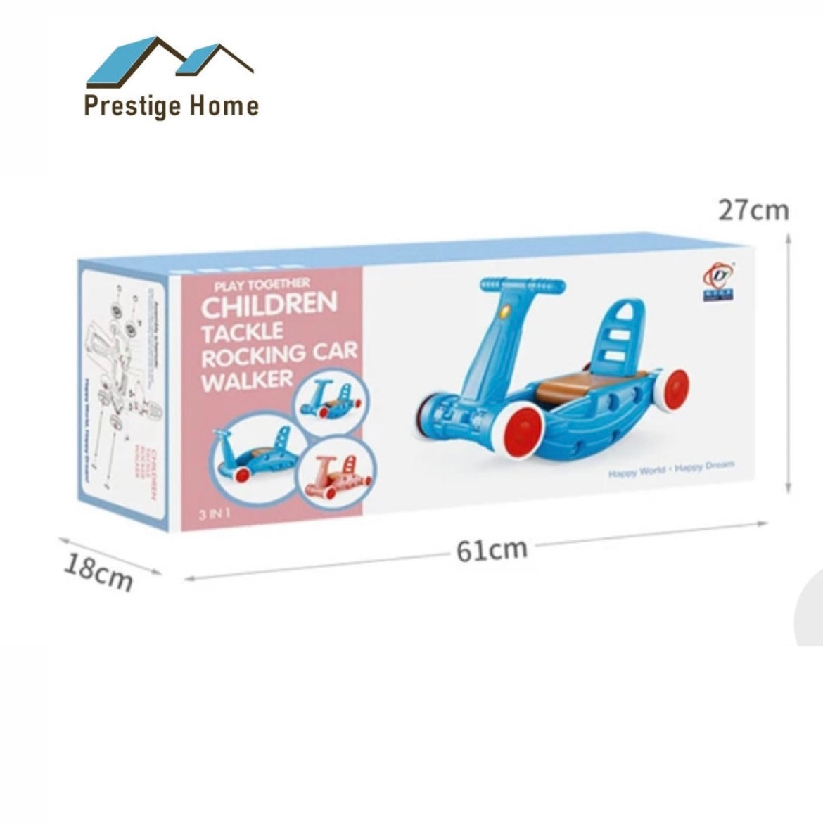 Tackle Rocking Car Walker