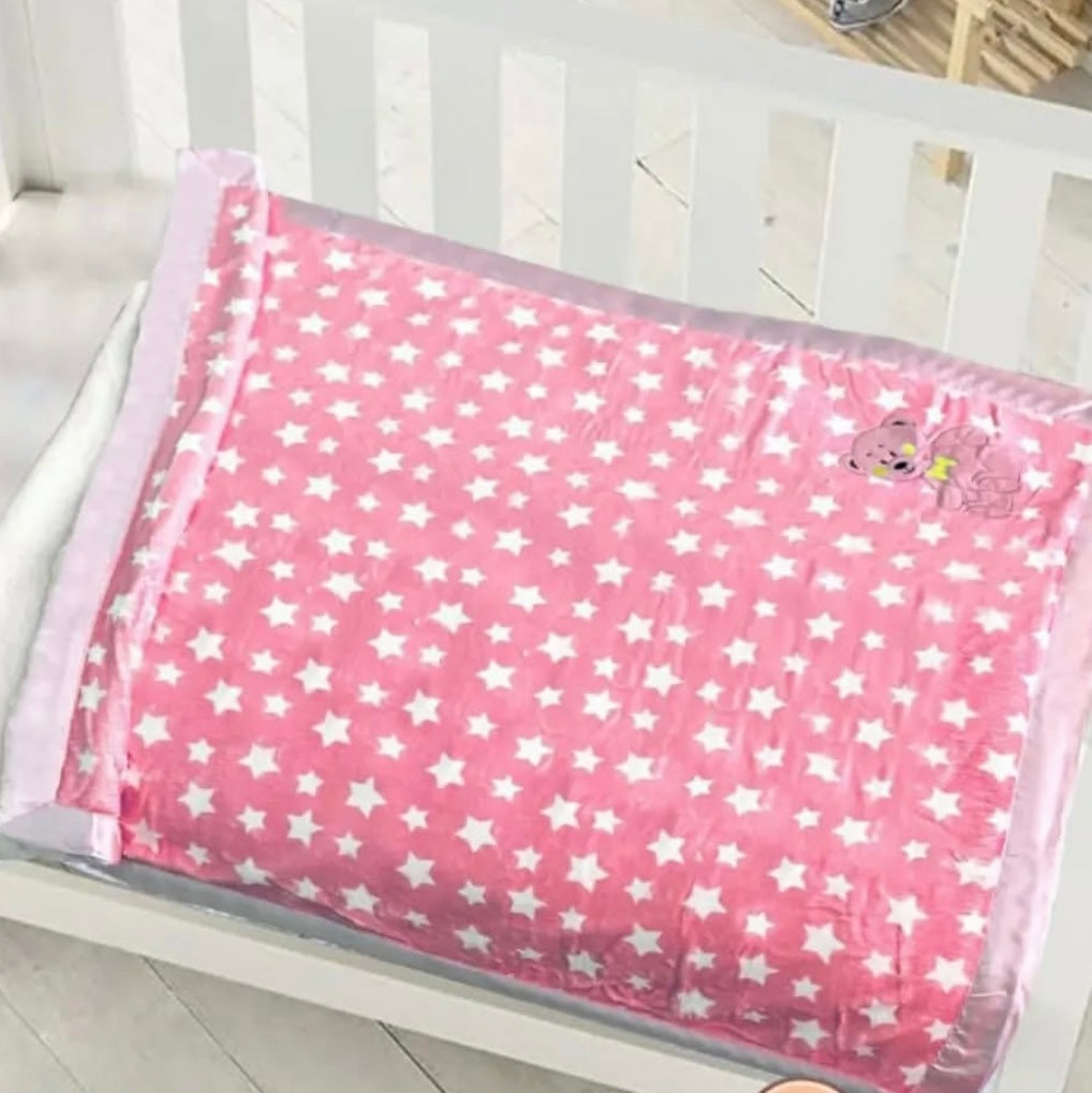 Stars Baby Fleece Blanket
