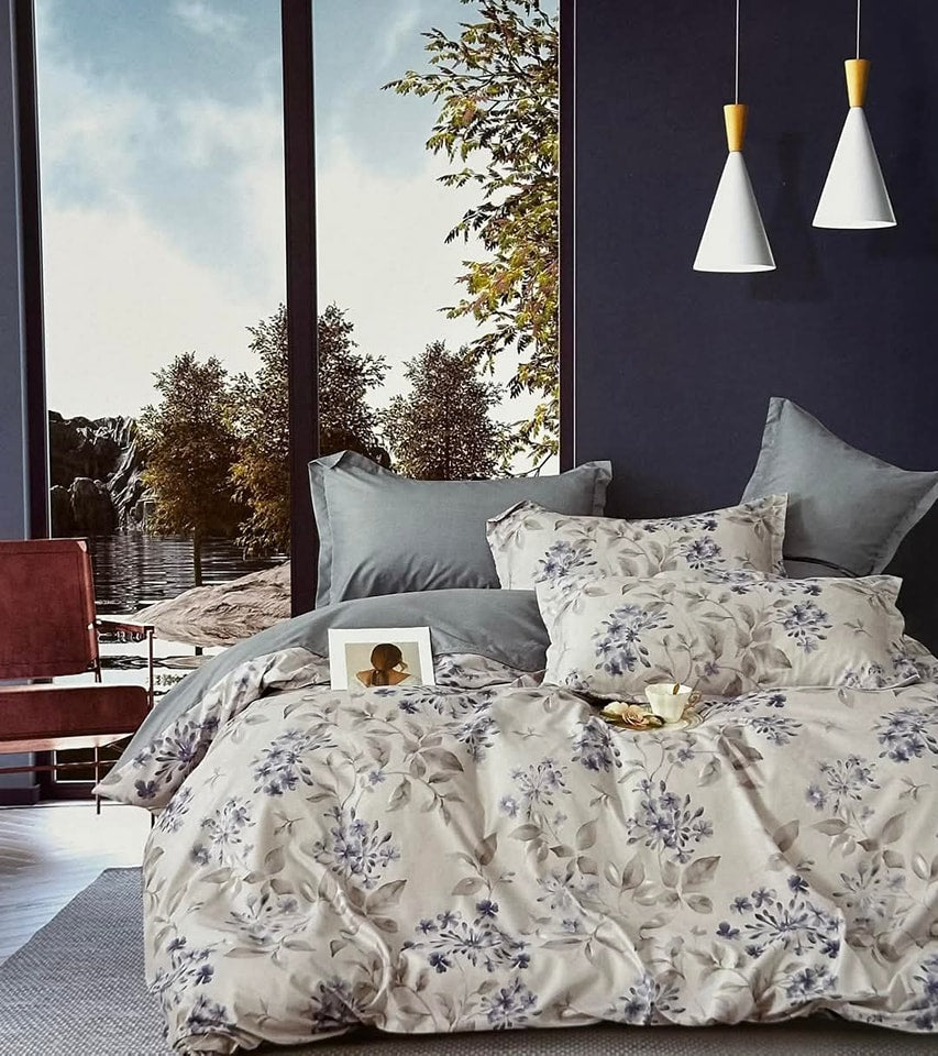 Lavender Whisper Botanical Bedding Set - Single