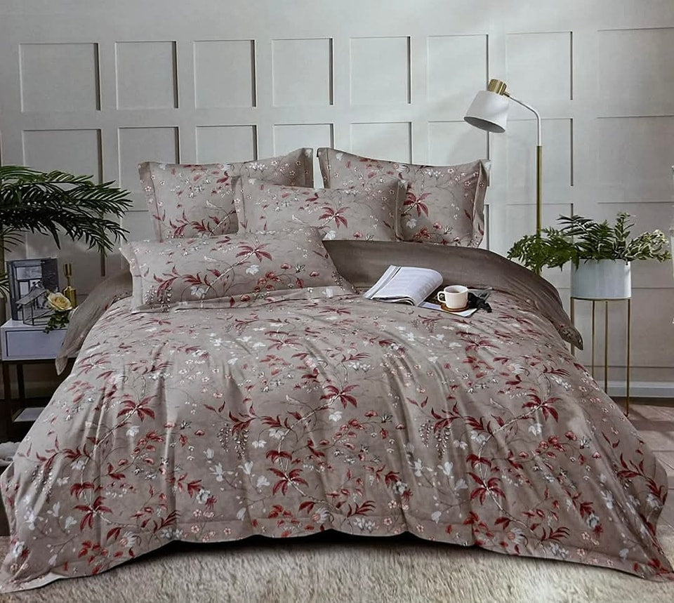 Autumn Whisper Botanical Bedding Set - Single