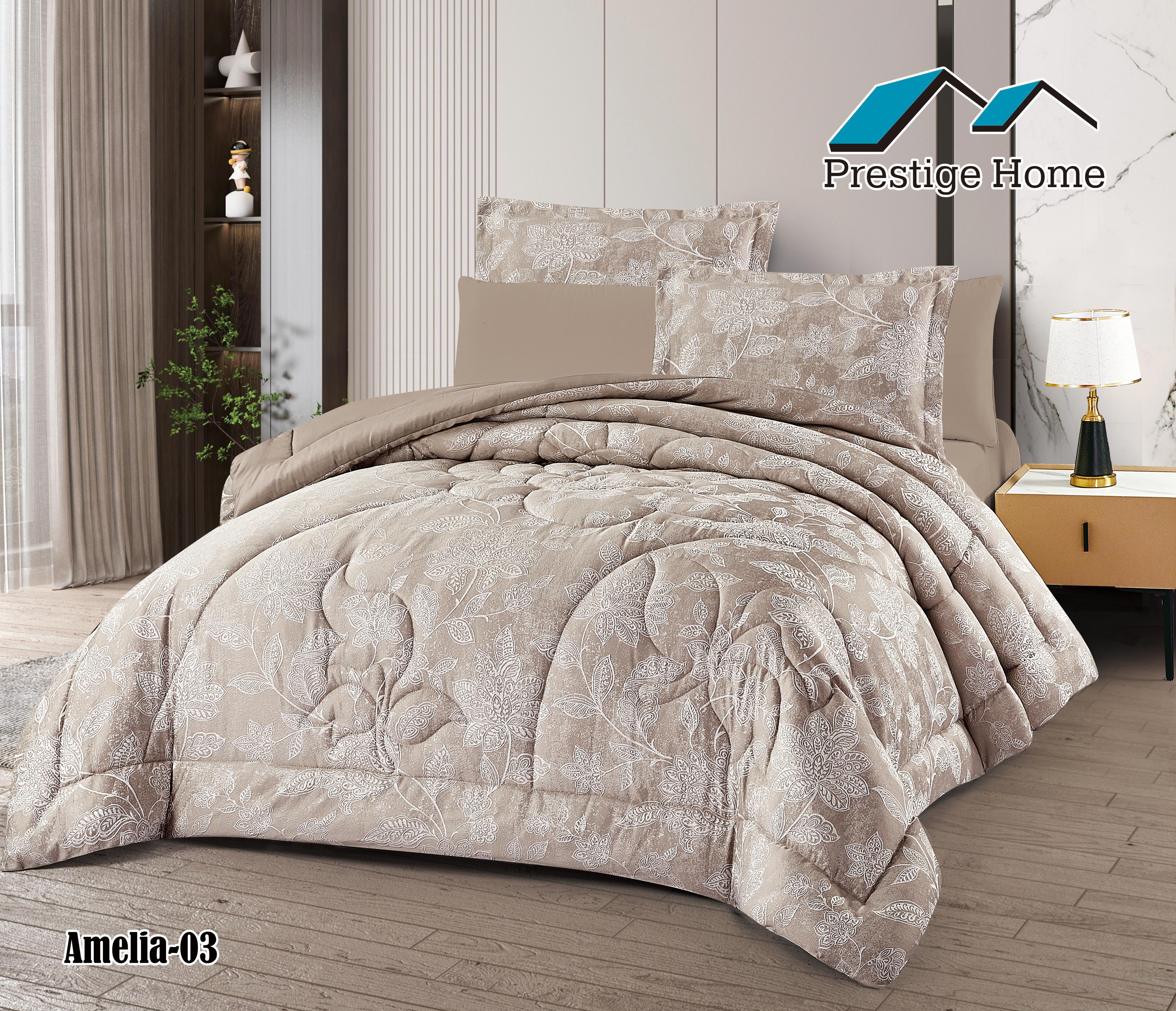 Amelia Comforter Set- Double