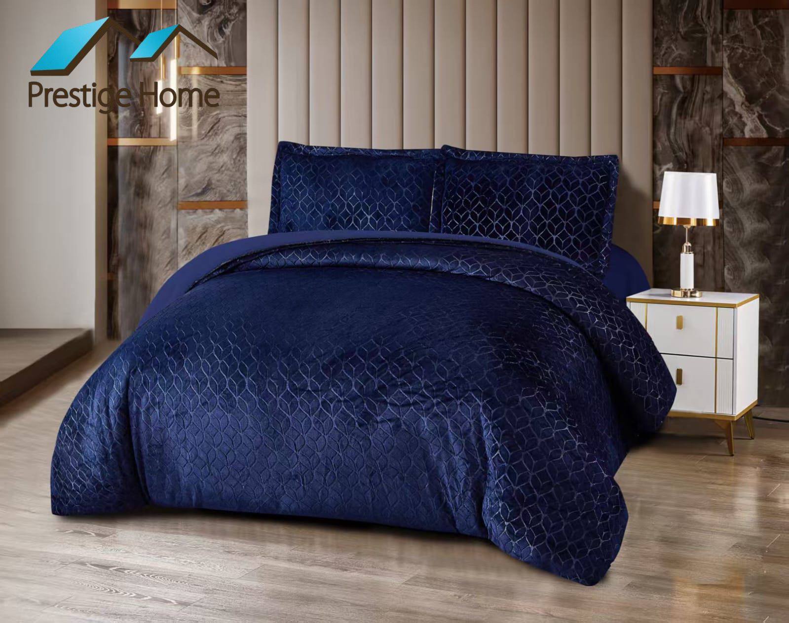 Leaves Embossed Comforter Set - Single
