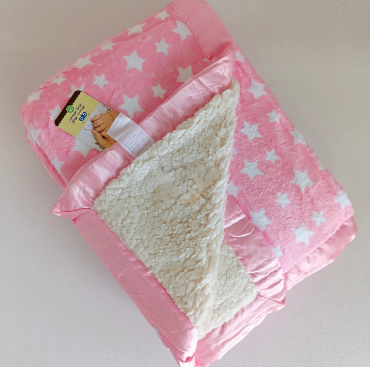 Stars Baby Fleece Blanket