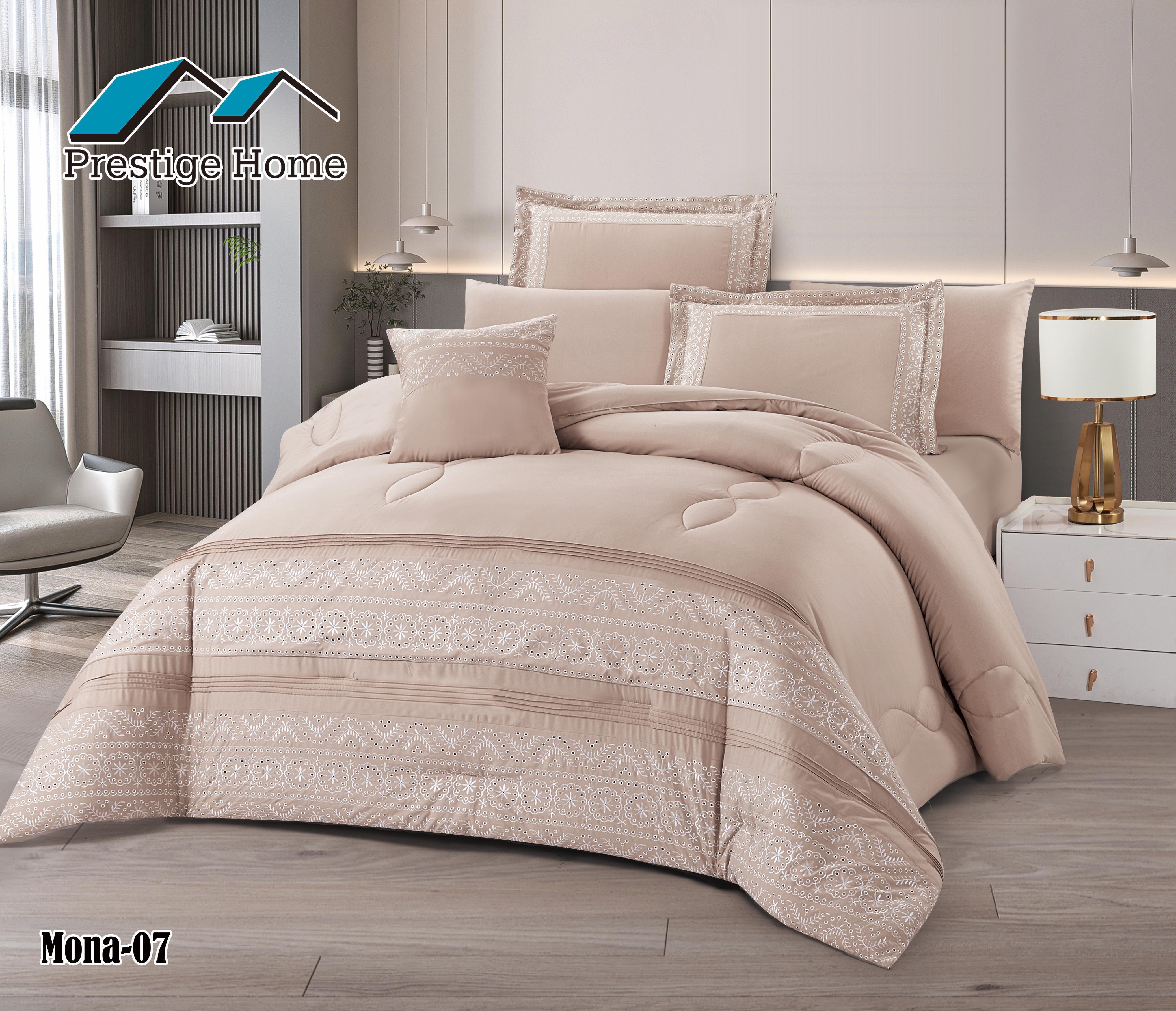 Mona Comforter Set- Double