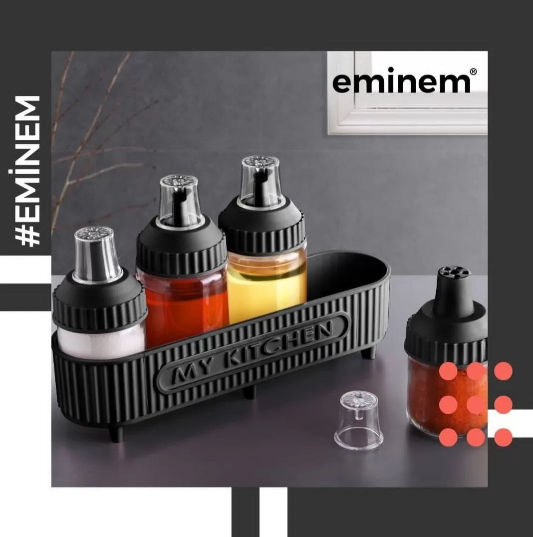Eminem™ 5-Piece Spice & Oil Dispenser Set