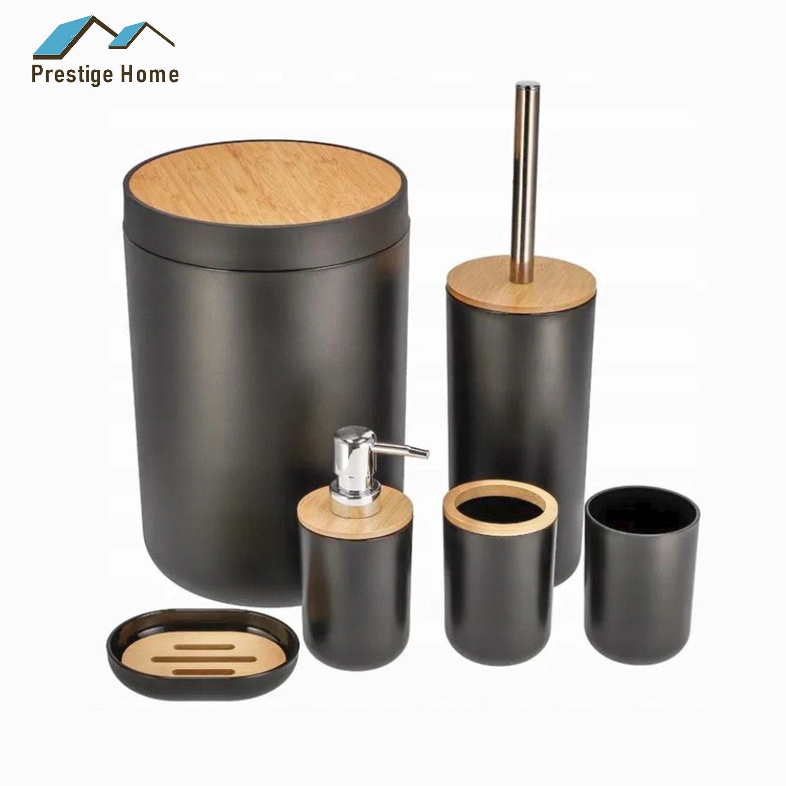 Round Woods Bathroom Set