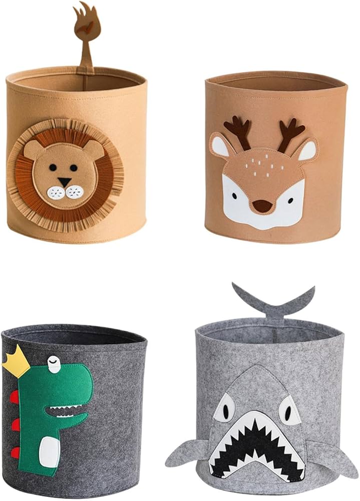 Animals Basket Clothes