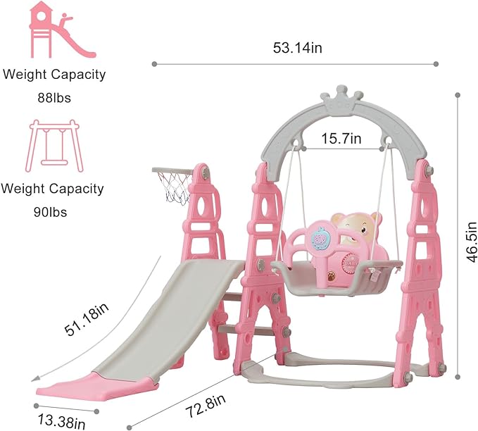Slide & Swing Set