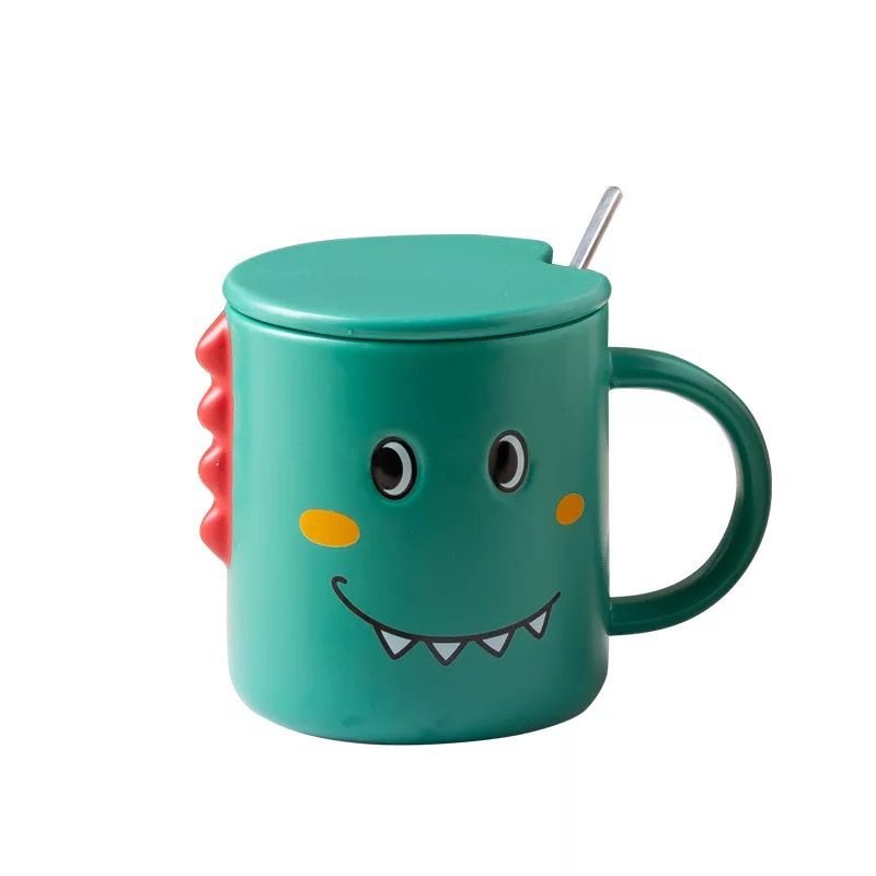 Dinosaur Mug with Spoon