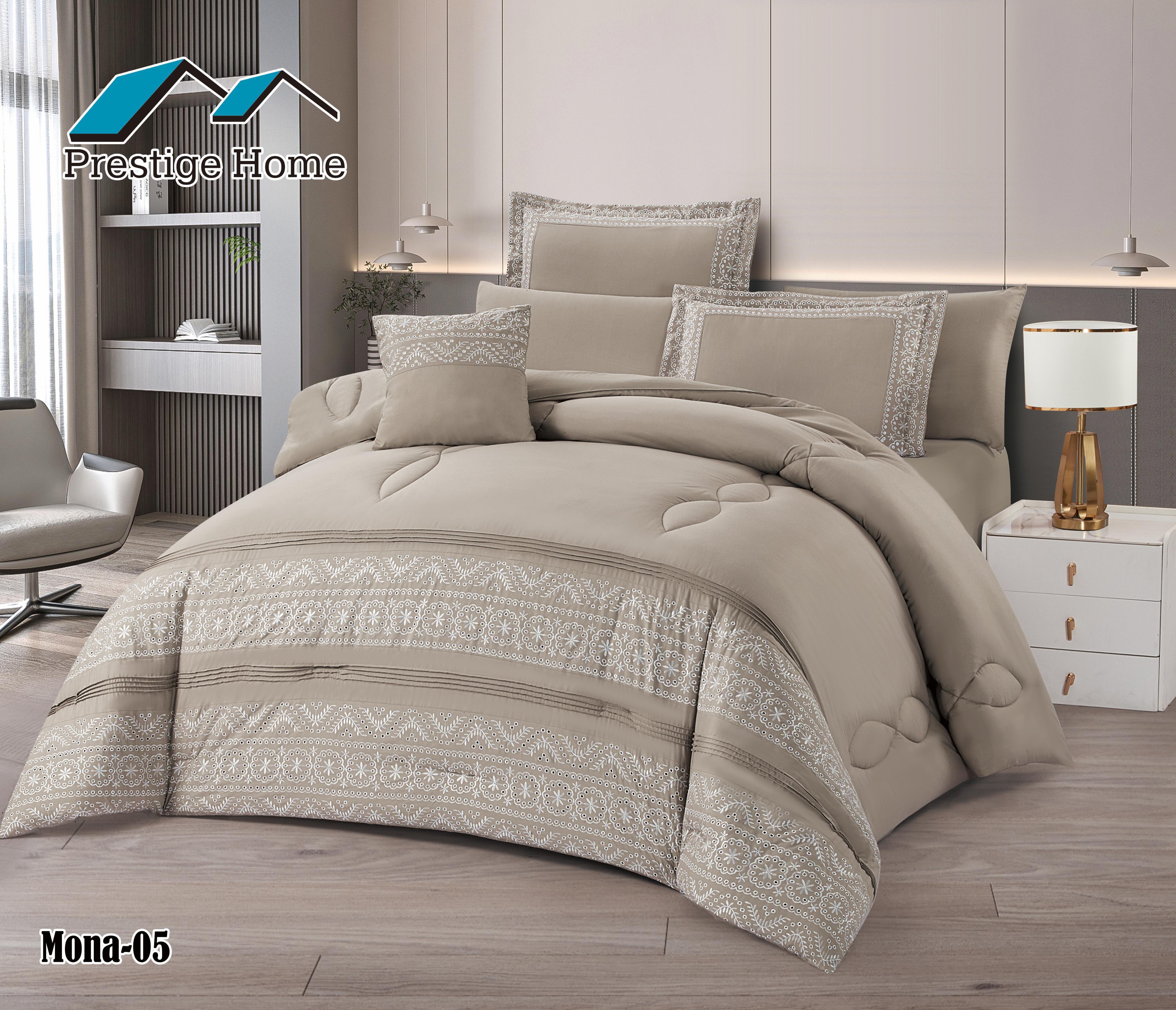 Mona Comforter Set- Double