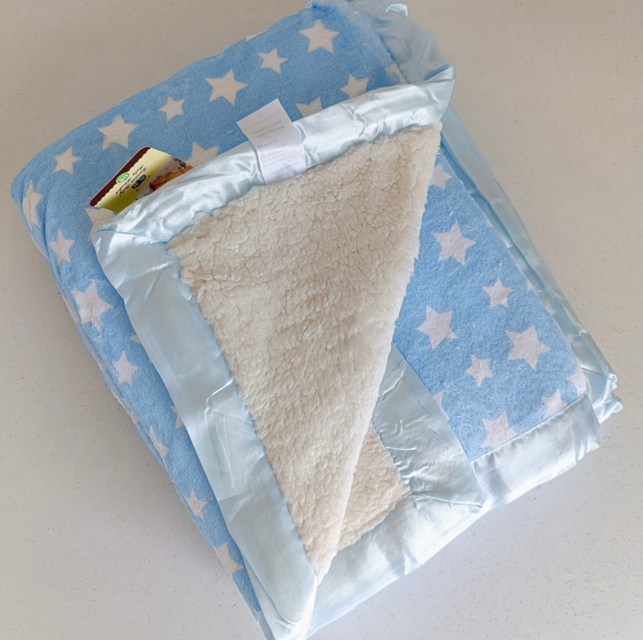 Stars Baby Fleece Blanket