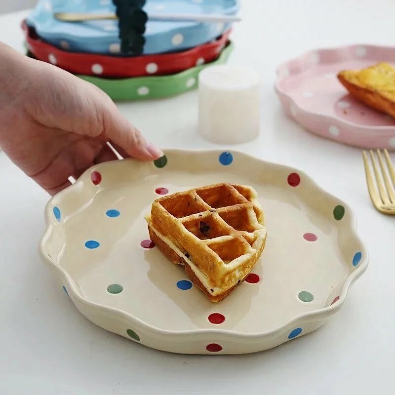 Han-Painted Ceramic Plate