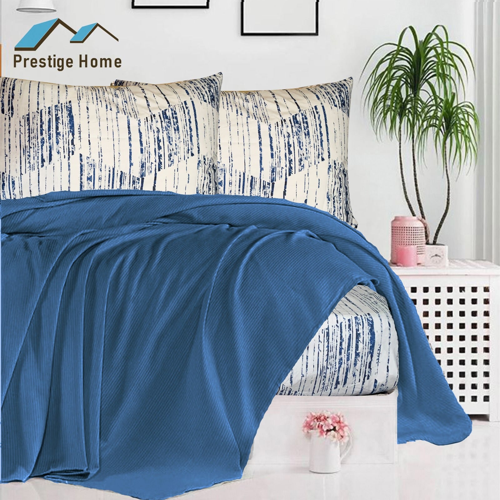 Pique Blanket Set- Single