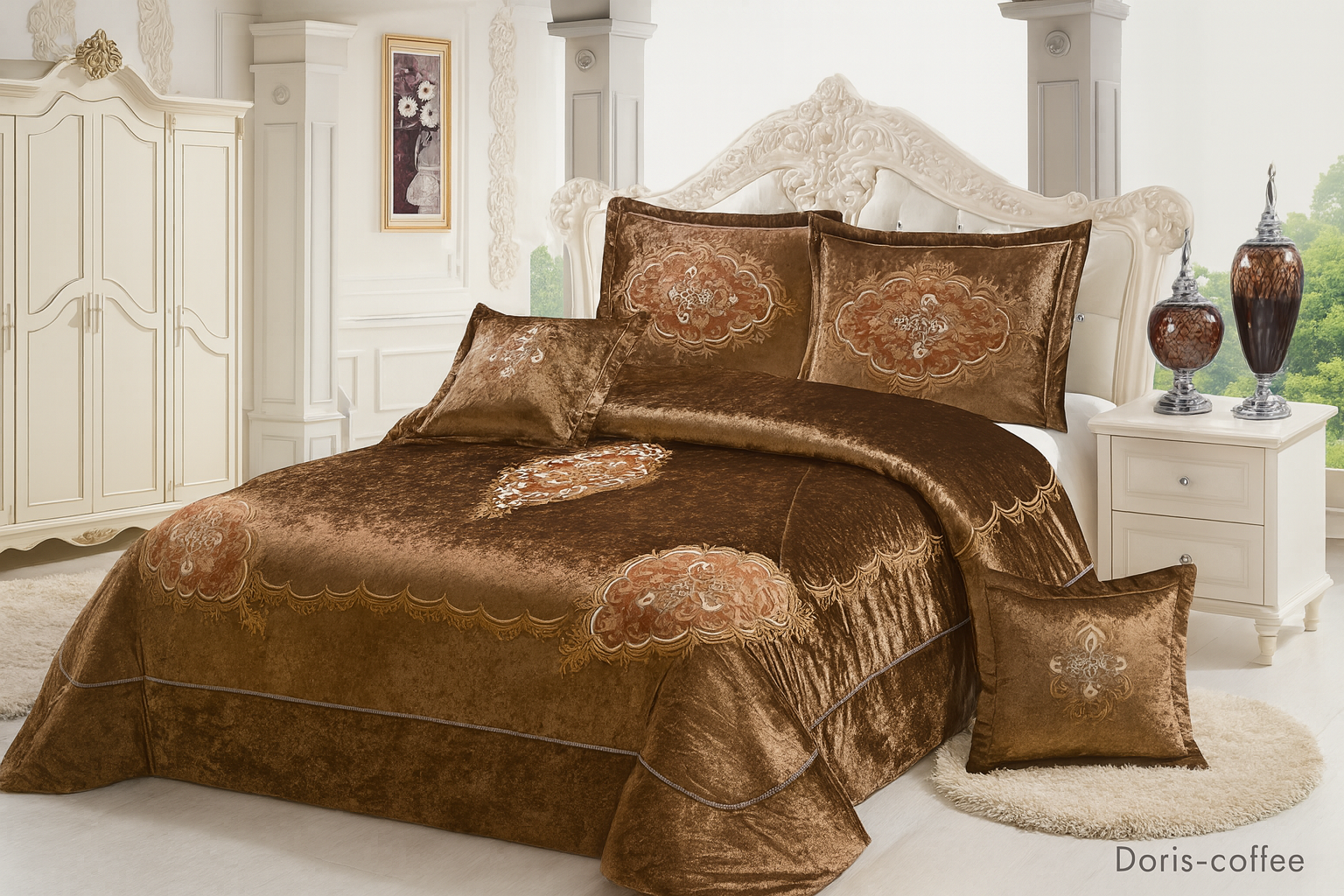 Doris Bridal Comforter Set