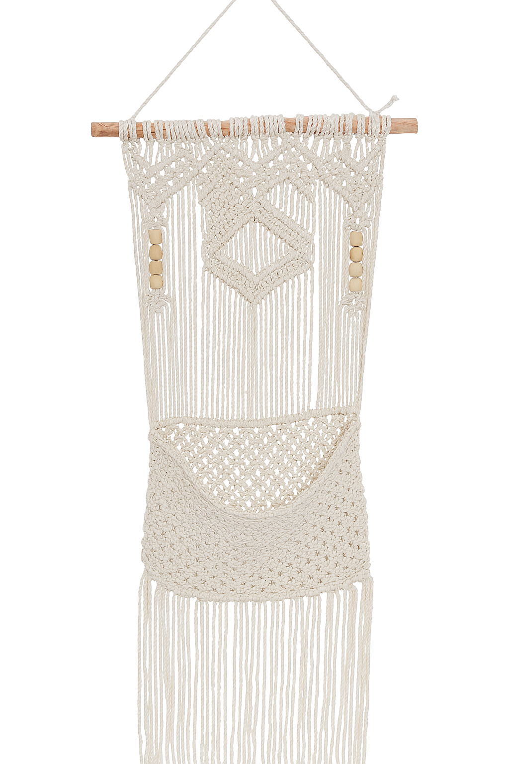 Boho Macrame Wall Hanging - 40x90 cm
