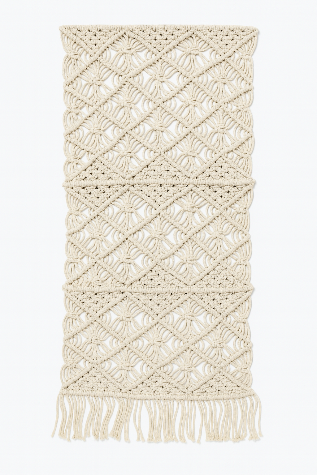 Boho Macrame Table Runner