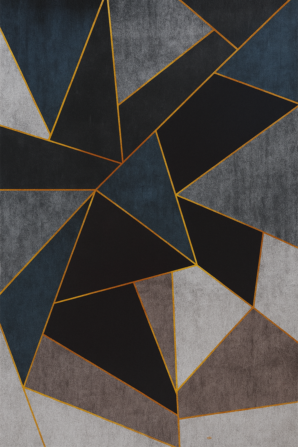 Midnight Shard Rug