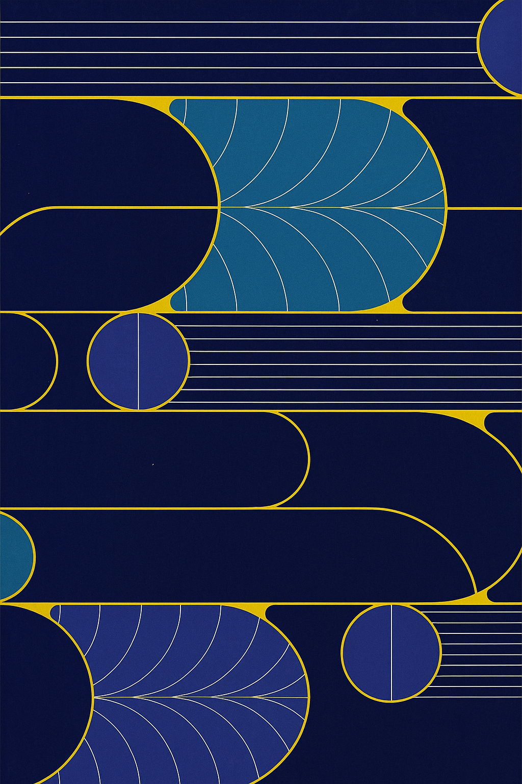 Retro Bloom Rug - 70x110 cm