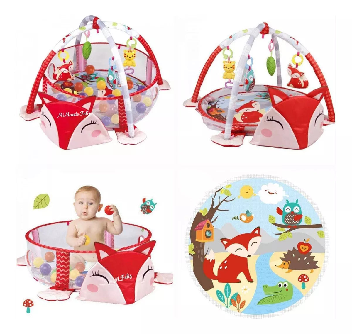 Fox Activity Gym & Ball Pit