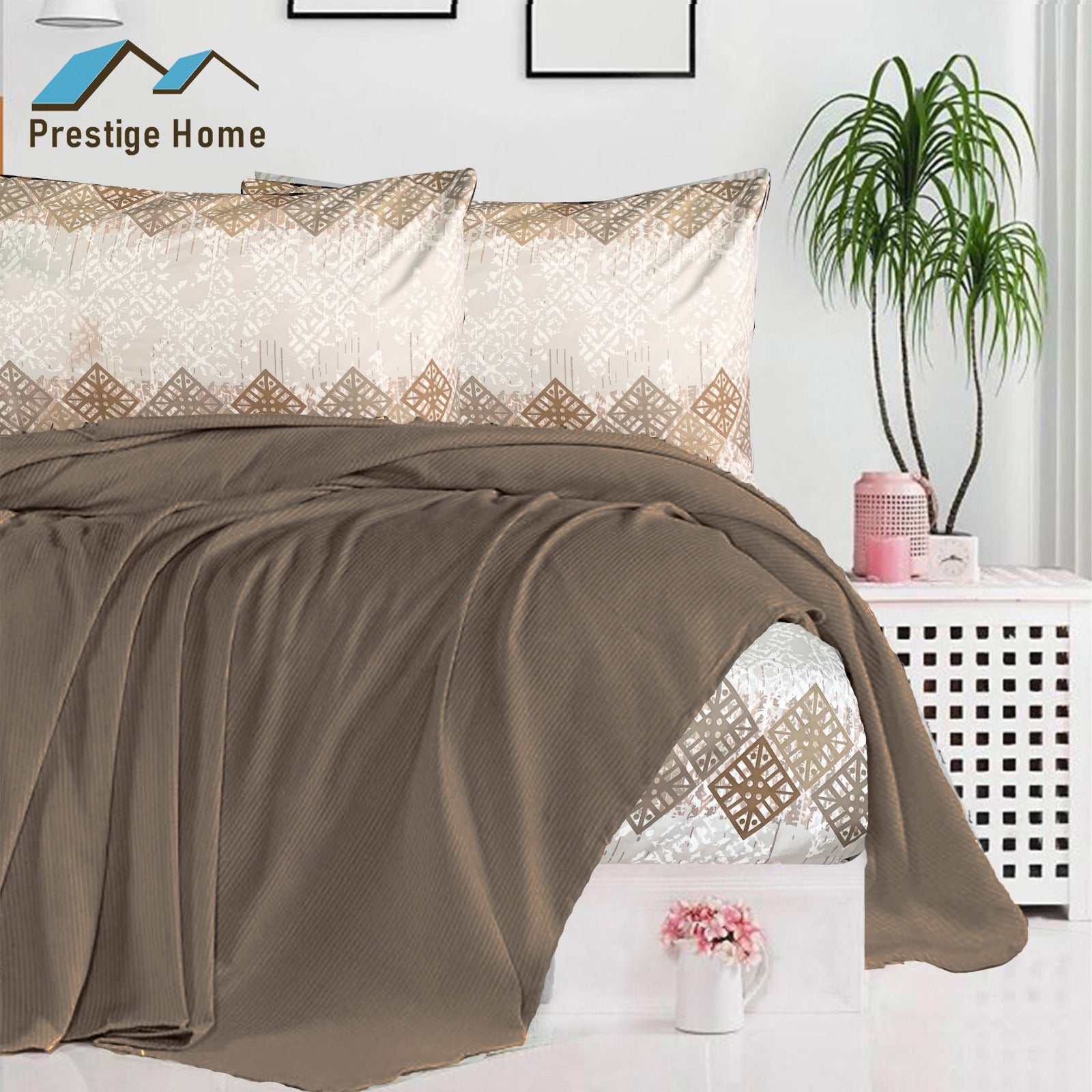 Pique Blanket Set- Single