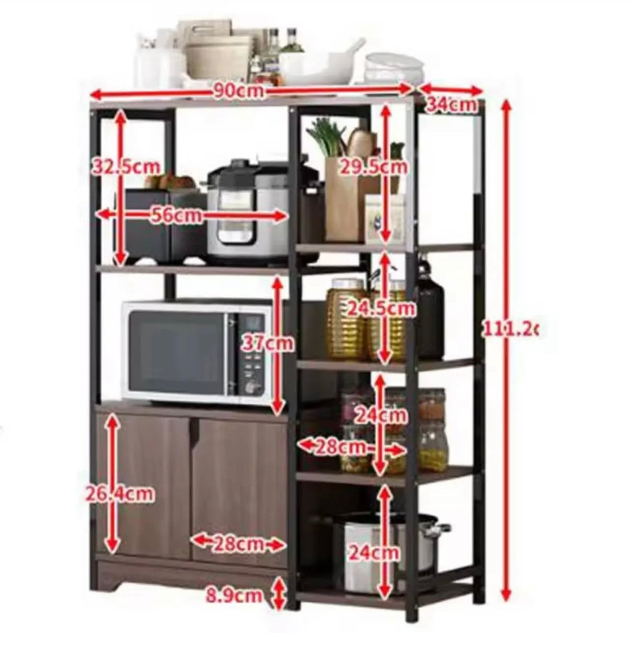 3-Tier Kitchen Rack