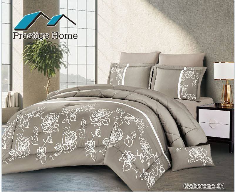 Gabrone Comforter Set 7 Pcs  - Double