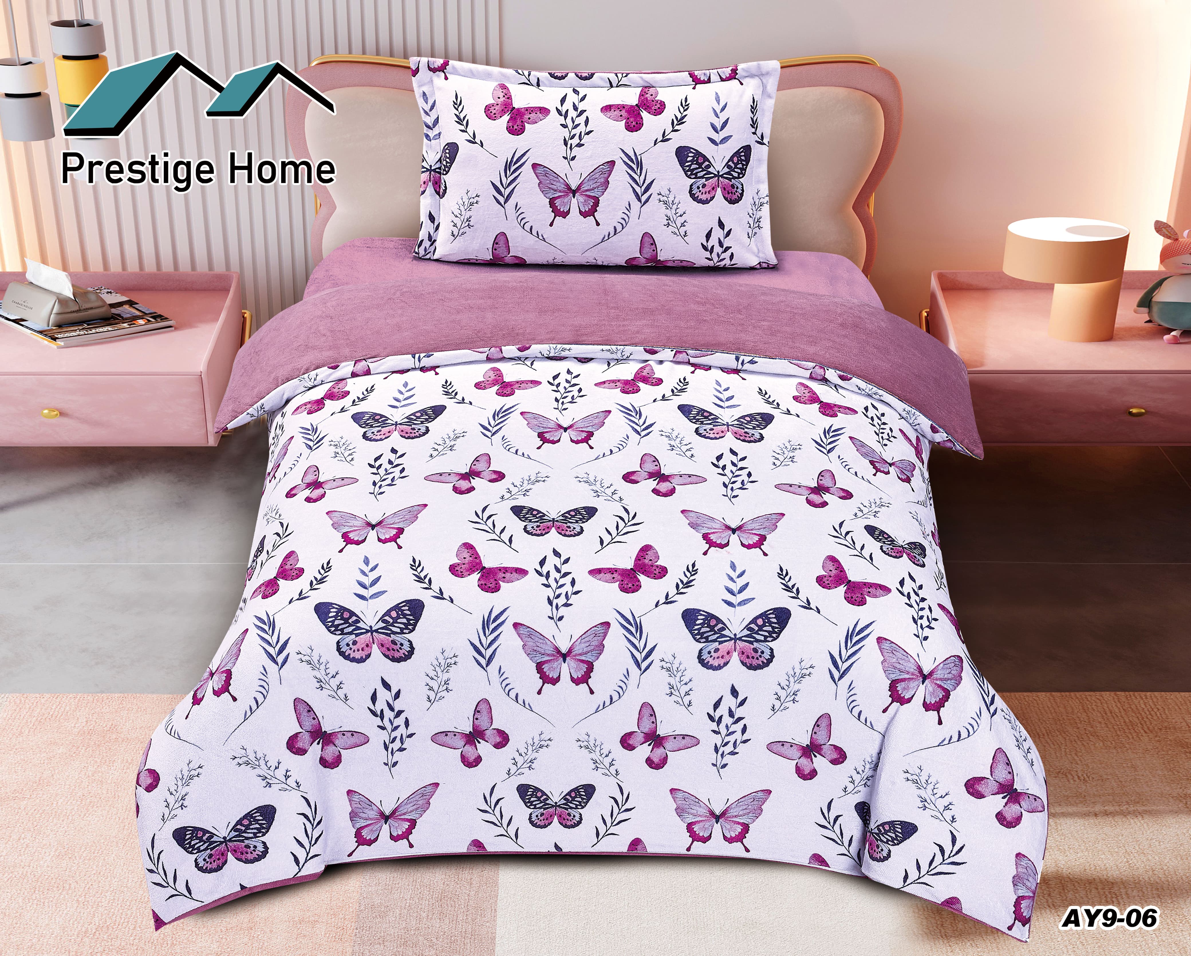 Butterfly Kids Comforter Set